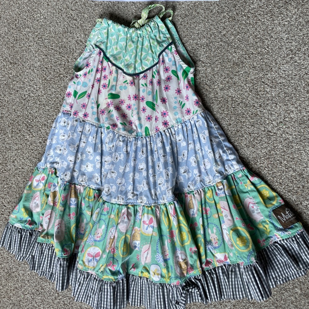 Eleanor Rose ruffle dress